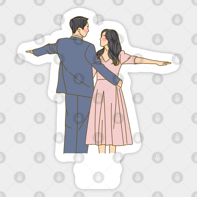 Snowdrop K-drama Sticker by ArtByAzizah